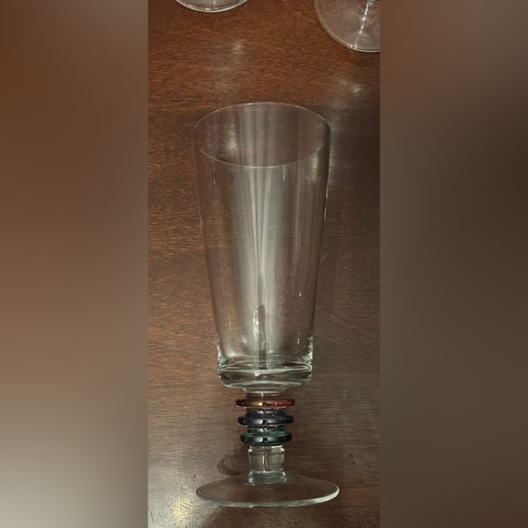 Block Carnival Iced Tea Glasses - set of 4 - Picture 5 of 6